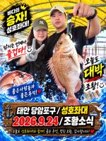 9.24 성호좌대 조황소식