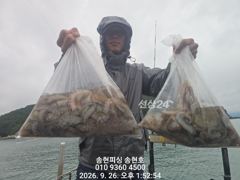 [통영] 통영 송현호))덩치급 돌문어 장원 30며수 마리수 굿!